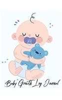 Baby Growth Log Journal: Log Book for Baby Activity: Eat, Sleep and Poop and Record Baby Immunizations and Medication(56 Baby Health Record Journal Book)