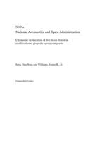 Ultrasonic Verification of Five Wave Fronts in Unidirectional Graphite Epoxy Composite