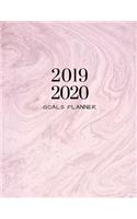 2019 2020 Marble Pink 15 Months Daily Planner: Academic Hourly Organizer in 15 Minute Interval; Appointment Calendar with Address Book & Note Section; Monthly & Weekly Goals Journal with Quotes