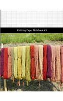 Knitting Paper Notebook 4