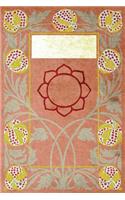 Monogram Buddhism Notebook: Blank Journal Diary Log(38 Monogram Nouveauthree 150 Lined)