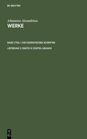 Werke, Lfg 3, Oratio III contra Arianos