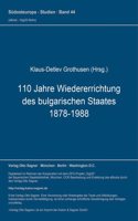 110 Jahre Wiedererrichtung des bulgarischen Staates 1878-1988