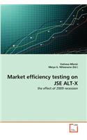 Market efficiency testing on JSE ALT-X