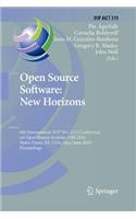 Open Source Software: New Horizons