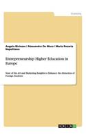 Entrepreneurship Higher Education in Europe