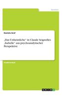 "Das Unheimliche" in Claude Seignolles "Isabelle" aus psychoanalytischer Perspektive