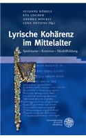 Lyrische Koharenz Im Mittelalter