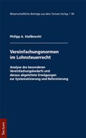 Vereinfachungsformen Im Lohnsteuerrecht