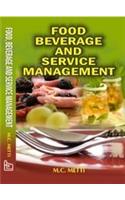 Food, Beverage and Service Mangament