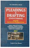 Pleadings & Drafting (Civil & Criminal) Alongwith Supreme Court Pleadings & Forms