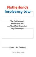 Netherlands Insolvency Law: The Netherlands Bankruptcy ACT and the Most Important Legal Concepts