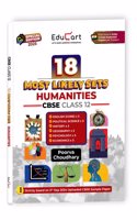Educart CBSE Class 12 Humanities Most Likely Sets (Sample Papers) â€“ Political Science, History, Geography, Psychology, Economics and English Core for 2025
