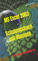 MS Excel 2003 - Schulungsbuch mit Übungen