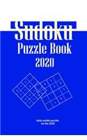 Sudoku Puzzle Book 2020: : daily sudoku puzzles for the 2020 leap year, Sudoku Puzzles Easy level to Hard of difficulty (easy to hard) ( 6 x9, +100 sudoku, 26 pages )