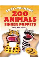 Easy to Make Zoo Animals Finger Puppets