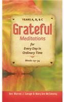 Graceful Meditations for Every Day in Ordinary Time