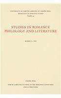 Studies in Romance Philology and Literature