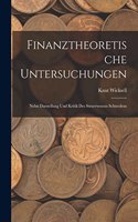 Finanztheoretische Untersuchungen