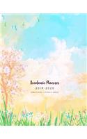 Academic Lesson Planner 2019-2020: Homeschool Record Book and Classroom Yearly Plan or Teacher Diary Organizer for Monthly and Weekly Calendar (July 2019 - June 2020)