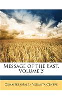 Message of the East, Volume 5