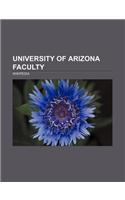 University of Arizona Faculty