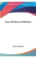 Sons Of Marcus Whitman