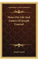 Notes on Life and Letters of Joseph Conrad