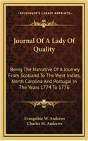 Journal Of A Lady Of Quality