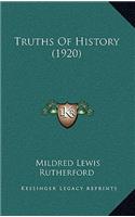 Truths Of History (1920): (English)