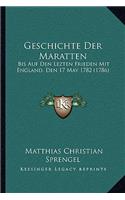 Geschichte Der Maratten