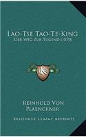 Lao-Tse Tao-Te-King