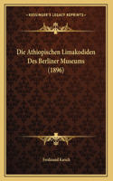 Die Athiopischen Limakodiden Des Berliner Museums (1896): (German)