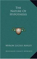 The Nature of Hypothesis