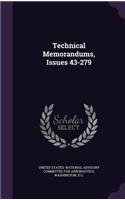 Technical Memorandums, Issues 43-279