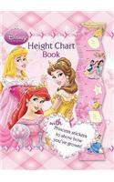 Disney Princess Height Chart Book