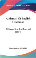 Manual Of English Grammar