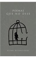 Poemas que No Dije
