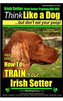 Irish Setter, Irish Setter Training AAA AKC: -Think Like a Dog But Don't Eat Your Poop! - Irish Setter Breed Expert Training -: Here's EXACTLY How to Train Your Irish Setter(Irish Setter, Irish Setter Training AAA Akc:)
