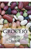 Grocery Lists Book