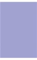 Journal Bellflower Blue Color Simple Plain Blue