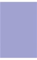 Journal Bellflower Blue Color Simple Plain Blue