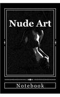 Nude Art: 150 page lined notebook