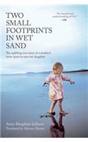 Two Small Footprints in Wet Sand