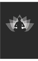 Yoga: Meditation Notebook, Graph Paper (6" x 9" - 120 pages) Spirituality Themed Notebook for Daily Journal, Diary, and Gift