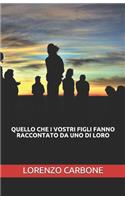 Quello Che I Vostri Figli Fanno Raccontato Da Uno Di Loro