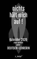 Kalender 2020 für Deutsch-Lehrer / Deutsch-Lehrerin