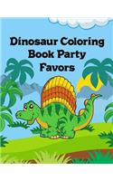 Dinosaur Coloring Book Party Favors