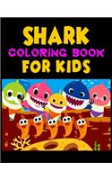 Shark Coloring Book For kids