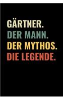 Gärtner. Der Mann. Der Mythos. Die Legende.